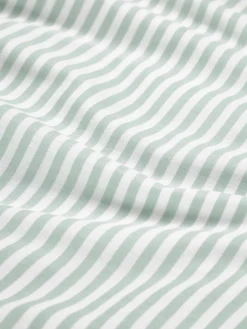 Gestreepte katoenen omkeerbare kussenhoes Lorena^Westwing Collection Online