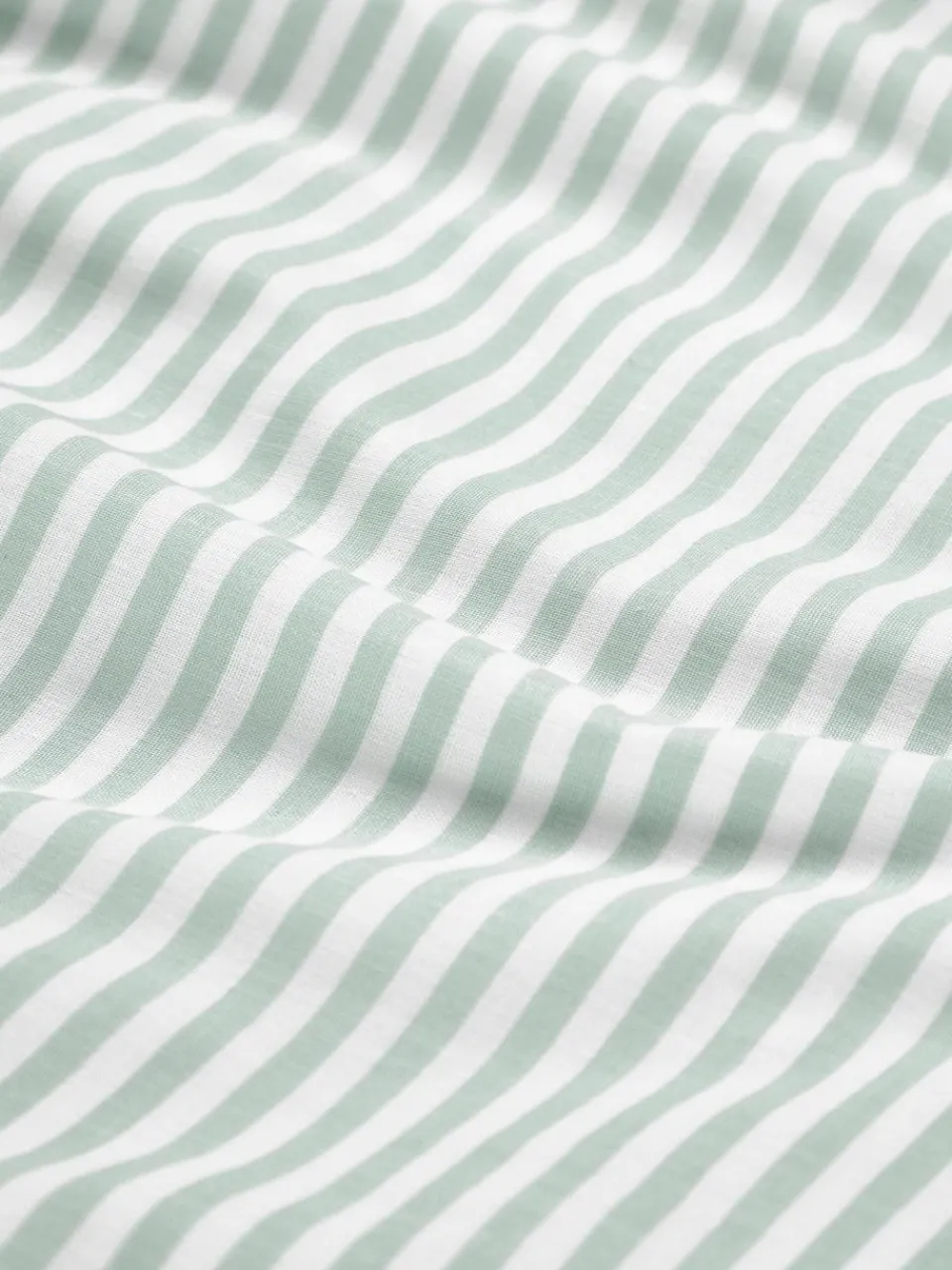 Gestreepte katoenen omkeerbare kussenhoes Lorena^Westwing Collection Online