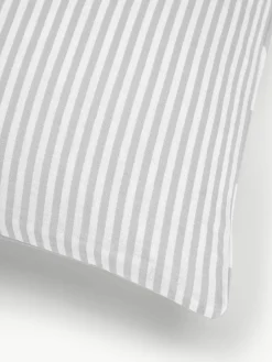 Gestreepte katoenen omkeerbare kussenhoes Lorena^Westwing Collection Fashion