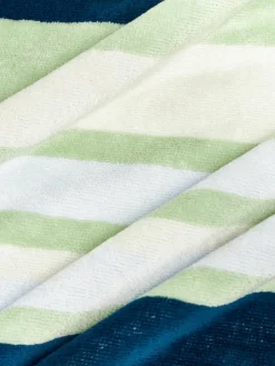 Gestreepte strandlaken Miri met franjes^Westwing Collection Hot
