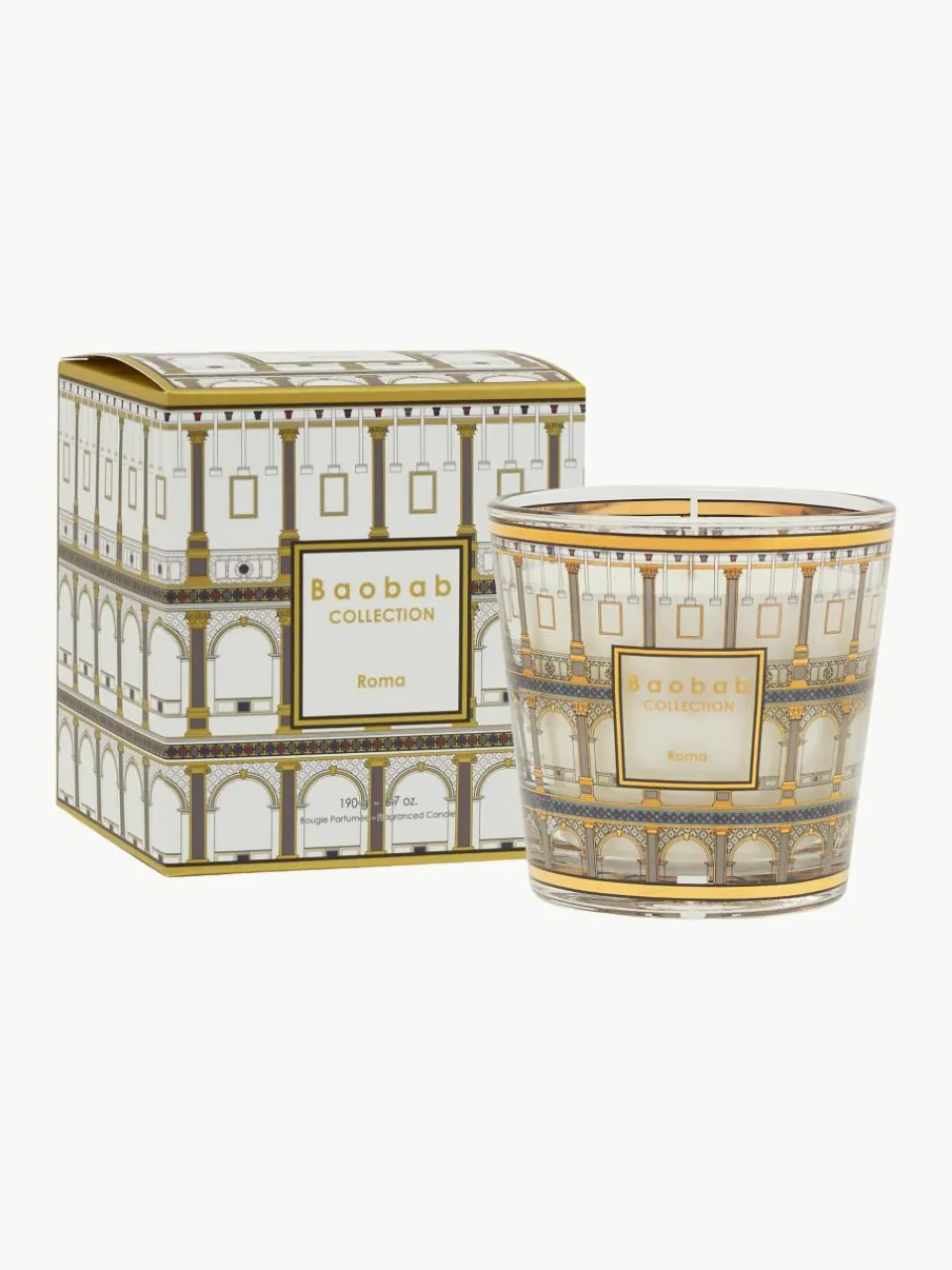 Geurkaars My First Roma (patchouli, tonkaboon & koriander)^Baobab Sale