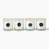 Geurkaarsen Advent (vanille, basilicum en tijm, kaneel, peperkoek), set van 4^Broste Copenhagen Outlet