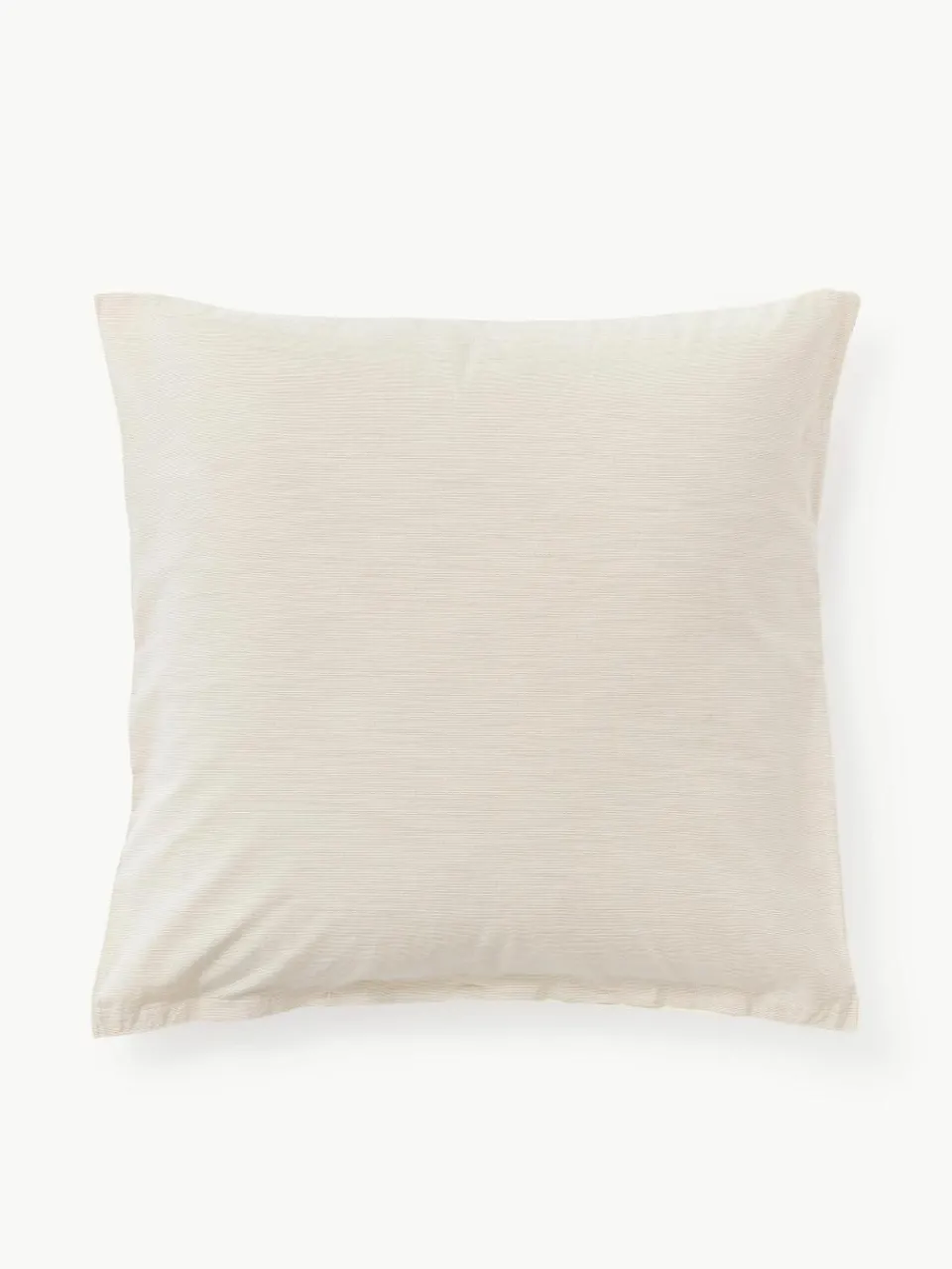Gewassen katoenen kussenhoes Caspian met strepen^Westwing Collection Hot
