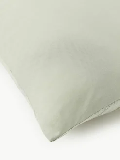 Gewassen katoenen perkal dekbedovertrek Leonora^Westwing Collection Outlet
