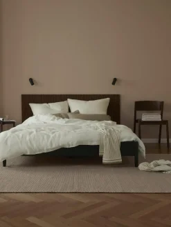 Gewassen linnen dekbedovertrek Airy^Westwing Collection Fashion