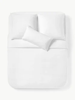 Gewassen linnen dekbedovertrek Airy^Westwing Collection Fashion