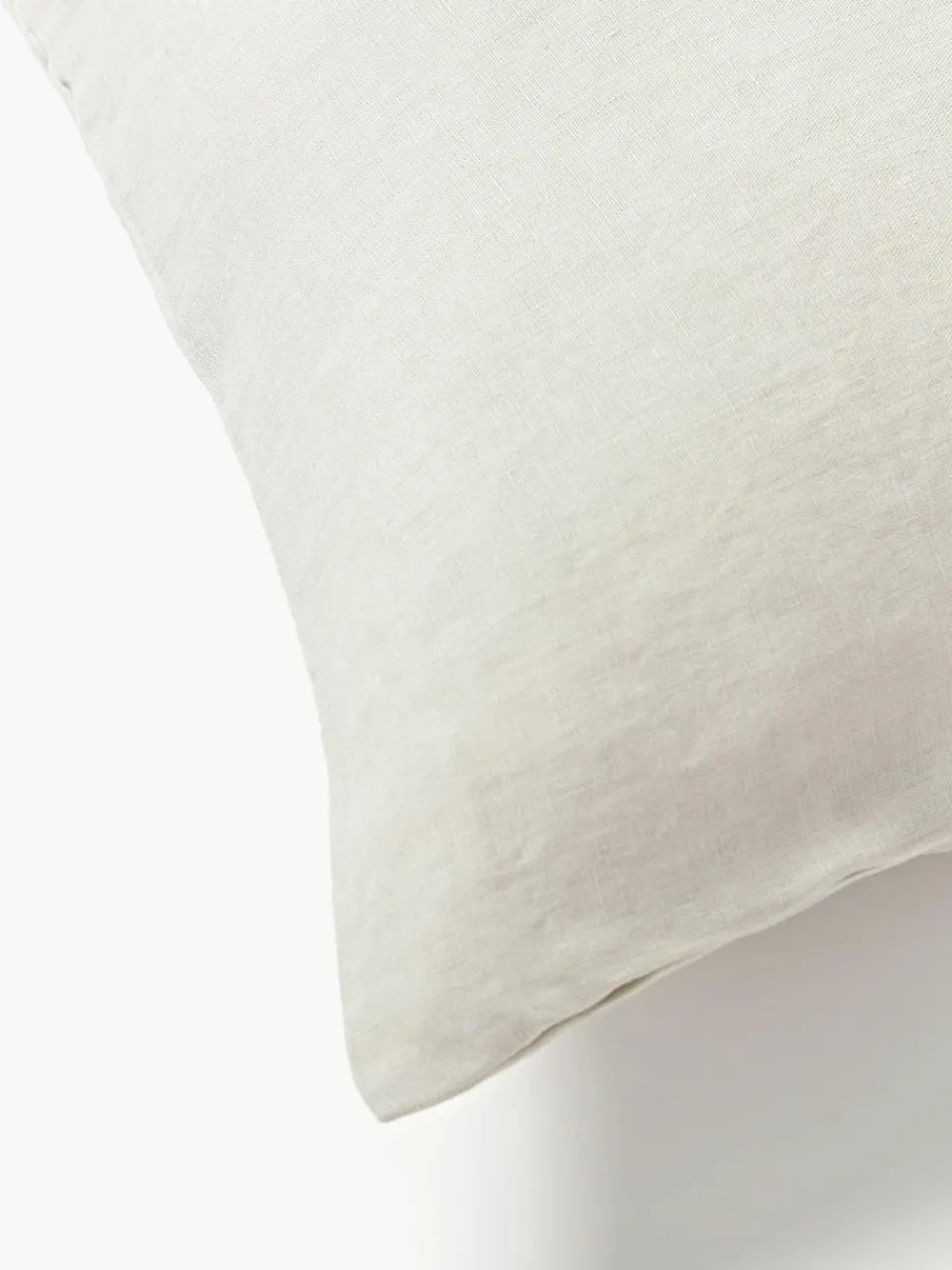 Gewassen linnen dekbedovertrek Airy^Westwing Collection Best