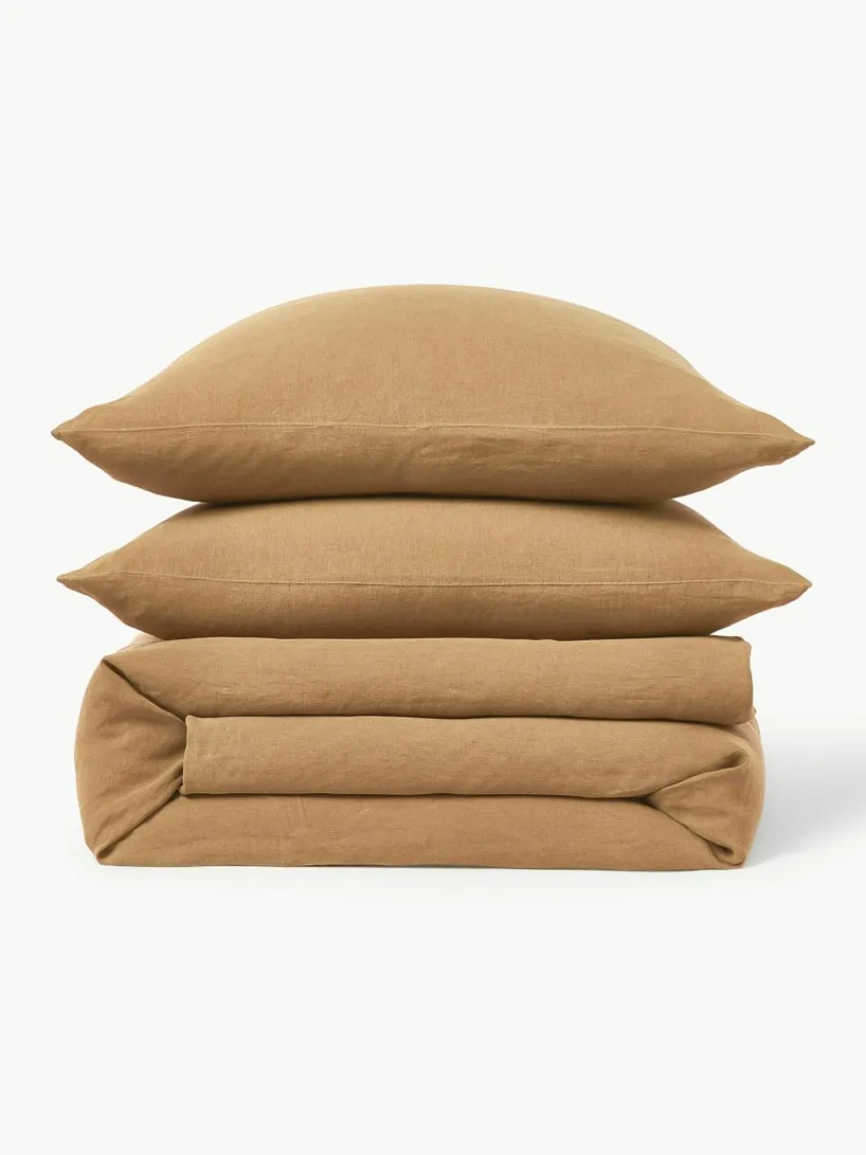 Gewassen linnen dekbedovertrek Airy^Westwing Collection Clearance
