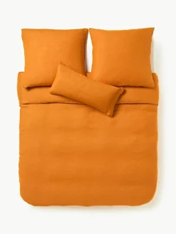 Gewassen linnen dekbedovertrek Airy^Westwing Collection Online
