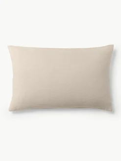 Gewassen linnen kussenhoes Airy^Westwing Collection Hot