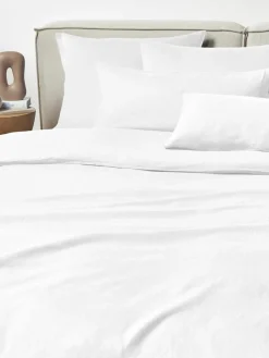 Gewassen linnen kussenhoes Airy^Westwing Collection Clearance