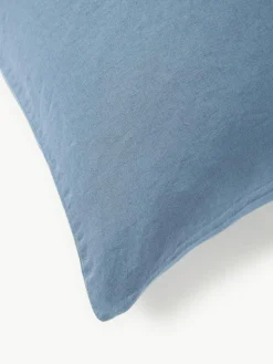 Gewassen linnen kussenhoes Airy^Westwing Collection Best