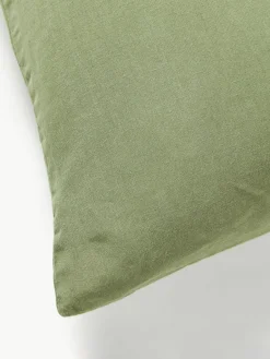 Gewassen linnen kussenhoes Airy^Westwing Collection Clearance
