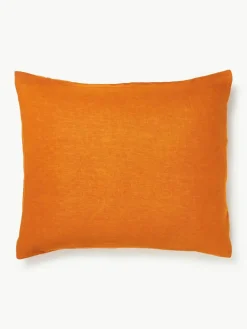 Gewassen linnen kussenhoes Airy^Westwing Collection Online