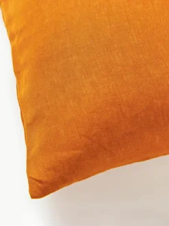 Gewassen linnen kussenhoes Airy^Westwing Collection Online