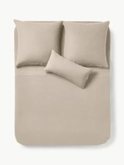 Gewassen linnen laken Airy^Westwing Collection Sale