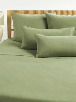 Gewassen linnen laken Airy^Westwing Collection Online