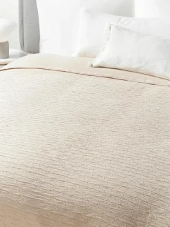 Gewatteerde bedsprei Mallon van katoen^Westwing Collection Discount