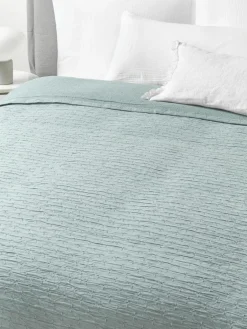 Gewatteerde bedsprei Mallon van katoen^Westwing Collection Outlet