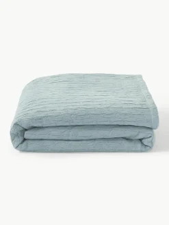 Gewatteerde bedsprei Mallon van katoen^Westwing Collection Outlet