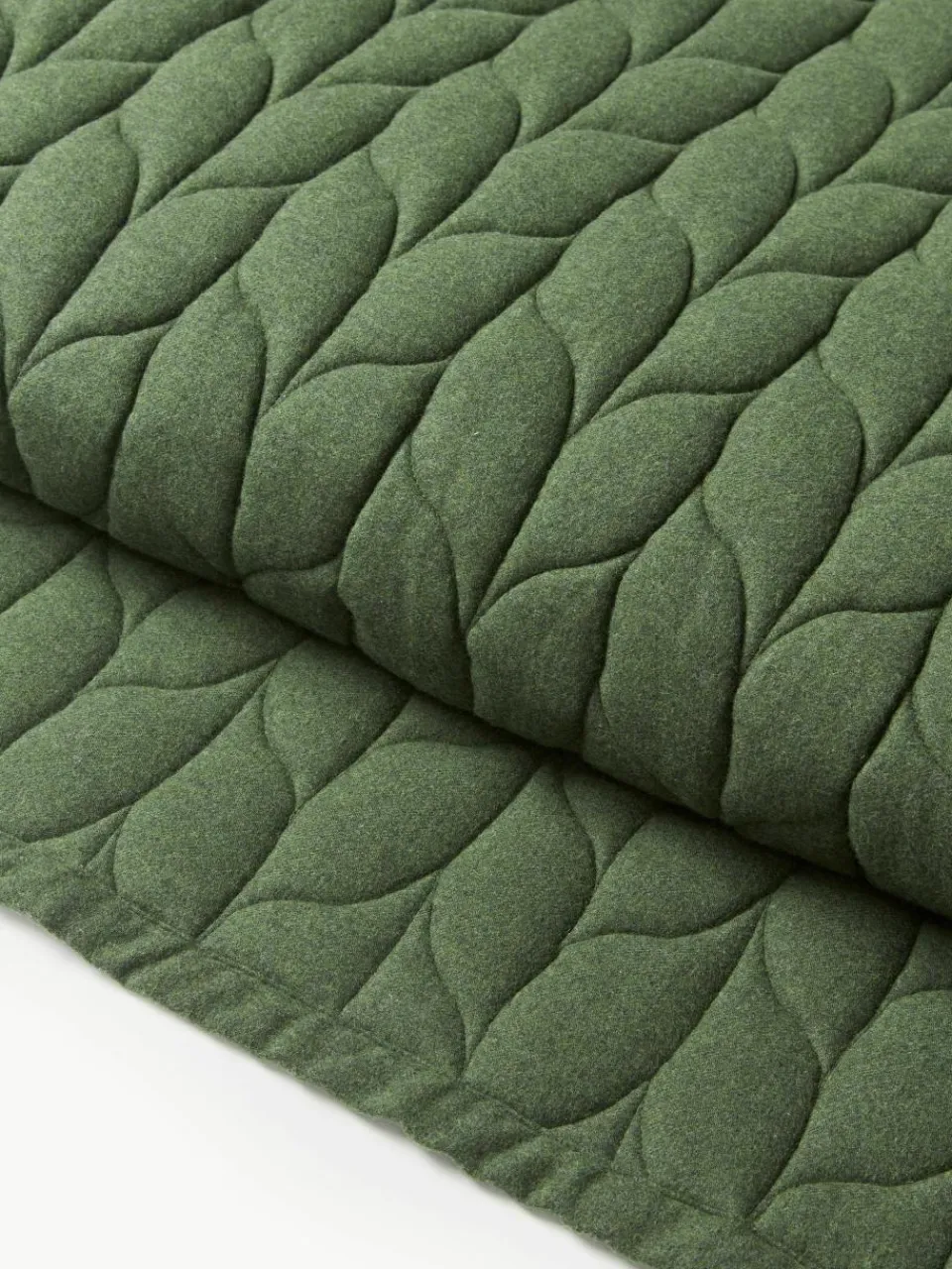 Gewatteerde flanellen bedsprei Selby met structuurpatroon^Westwing Collection Discount