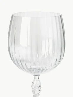Gin glazen America's Cocktail met groefstructuur, 4 stuks^Westwing Best