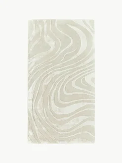 Glanzend hoogpolig vloerkleed Jimmy^Westwing Collection Online