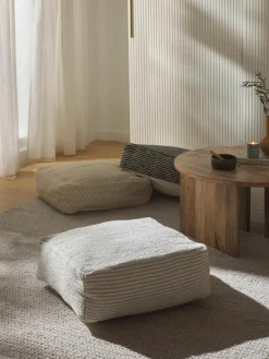 Glanzend hoogpolig vloerkleed Jimmy^Westwing Collection Outlet