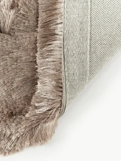 Glanzend hoogpolig vloerkleed Jimmy^Westwing Collection Online