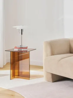 Glazen bijzettafel Anouk^Westwing Collection Online