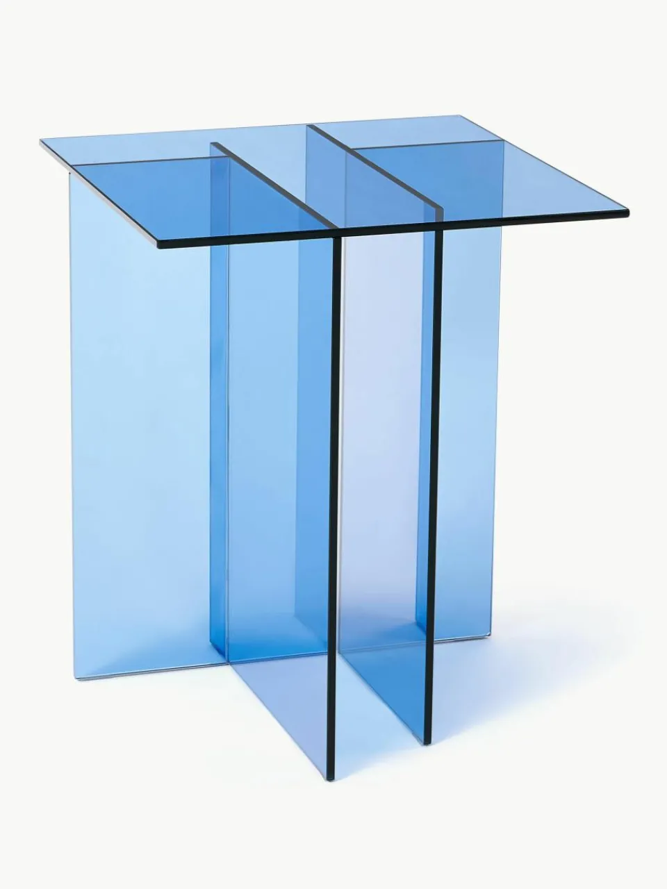 Glazen bijzettafel Anouk^Westwing Collection Discount