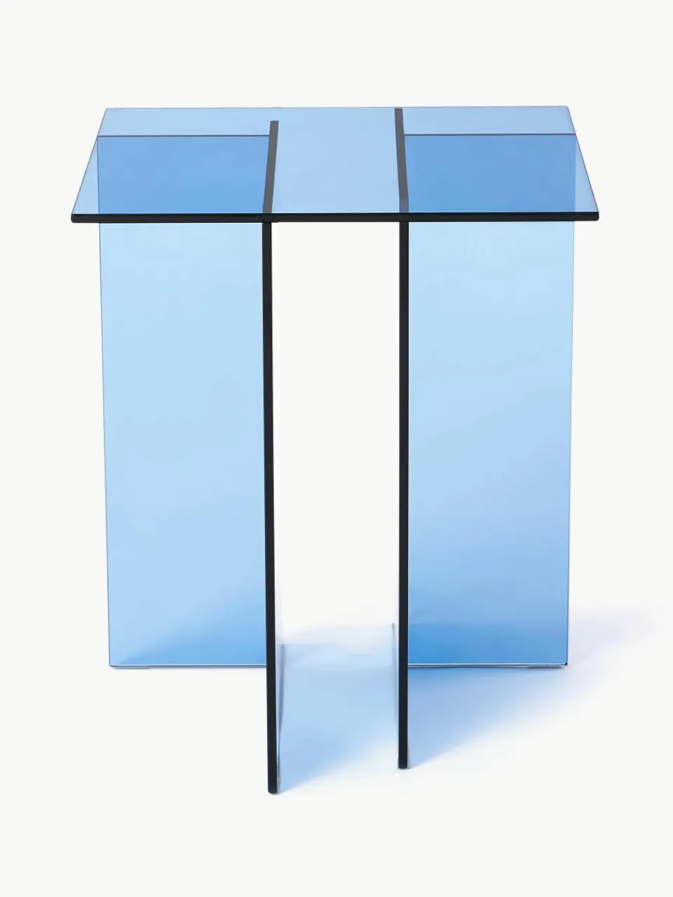 Glazen bijzettafel Anouk^Westwing Collection Discount