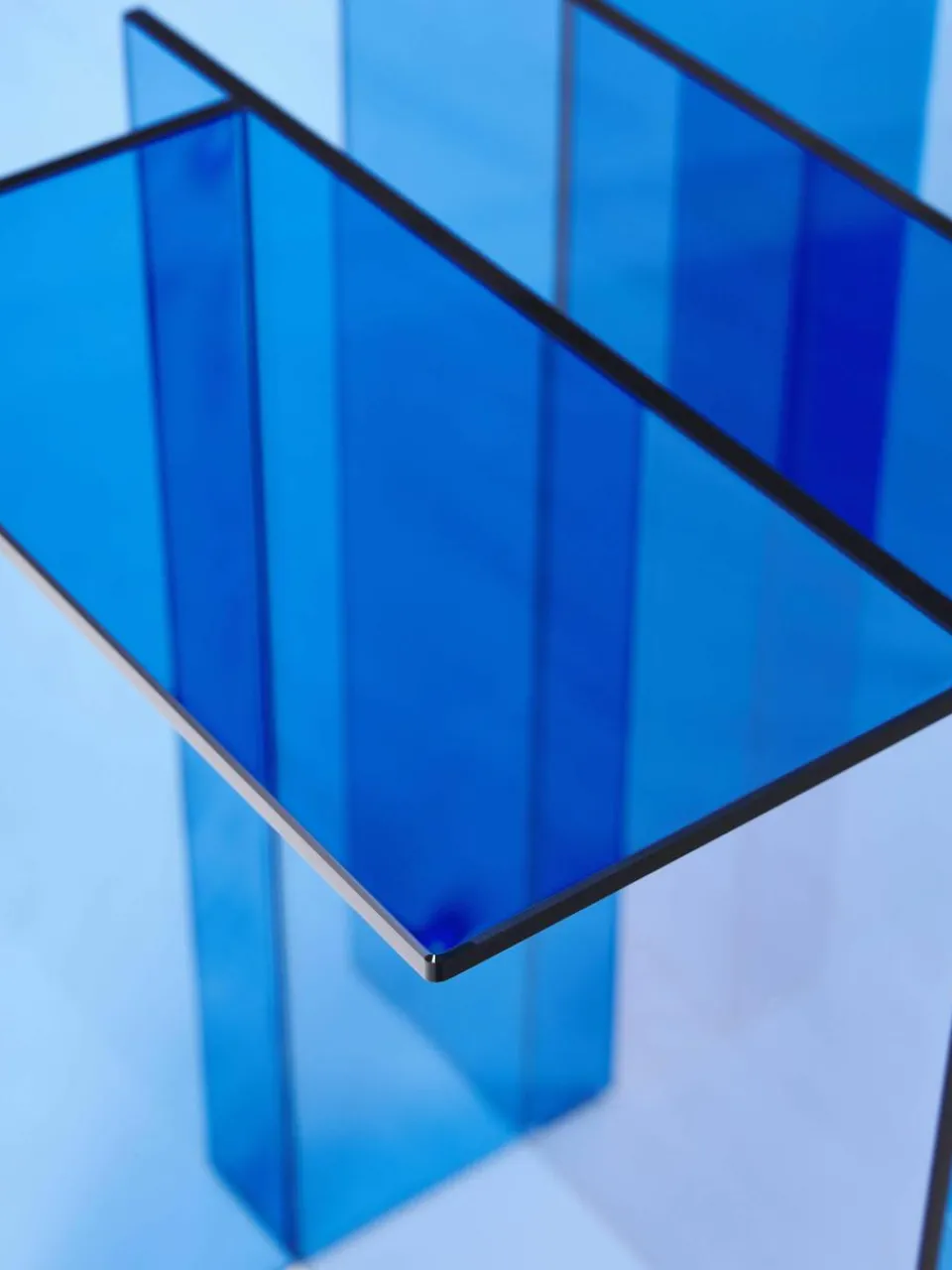 Glazen bijzettafel Anouk^Westwing Collection Discount