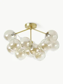 Glazen bollen plafondlamp Bubbles^Westwing Collection Discount