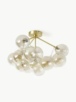 Glazen bollen plafondlamp Bubbles^Westwing Collection Discount