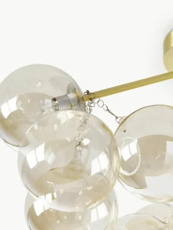 Glazen bollen plafondlamp Bubbles^Westwing Collection Discount