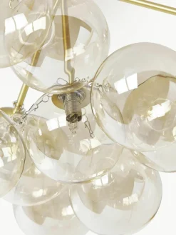 Glazen bollen plafondlamp Bubbles^Westwing Collection Discount