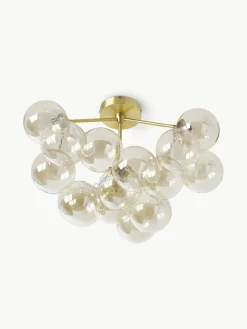 Glazen bollen plafondlamp Bubbles^Westwing Collection Discount