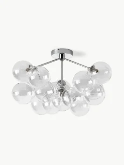 Glazen bollen plafondlamp Bubbles^Westwing Collection Sale