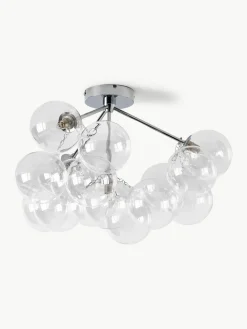 Glazen bollen plafondlamp Bubbles^Westwing Collection Sale