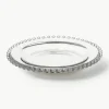 Glazen dessertborden Perles met randdecoratie, 2 stuks^Cote Table Fashion