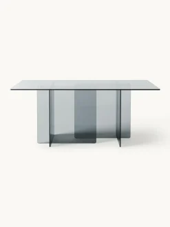 Glazen eettafel Anouk, 180 x 90 cm^Westwing Collection New