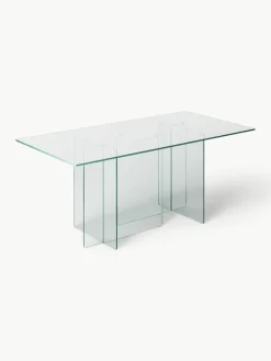 Glazen eettafel Anouk, 180 x 90 cm^Westwing Collection New