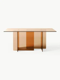 Glazen eettafel Anouk, 180 x 90 cm^Westwing Collection Clearance