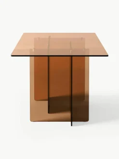 Glazen eettafel Anouk, 180 x 90 cm^Westwing Collection Clearance
