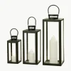 Glazen lantaarns Arana, 3-delig^Westwing Fashion