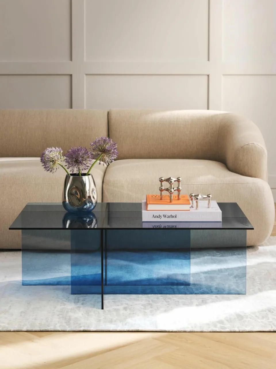 Glazen salontafel Anouk^Westwing Collection Outlet