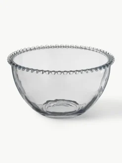 Glazen schaal Perloa met randversiering^Cote Table Sale