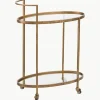 Glazen serveerwagen Push Antic^BePureHome Outlet