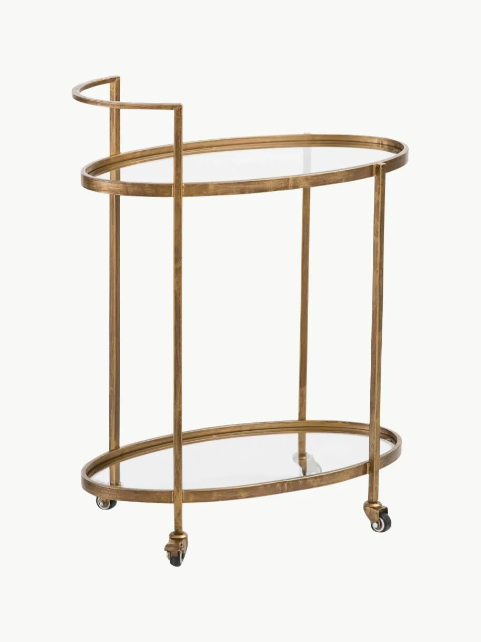 Glazen serveerwagen Push Antic^BePureHome Outlet
